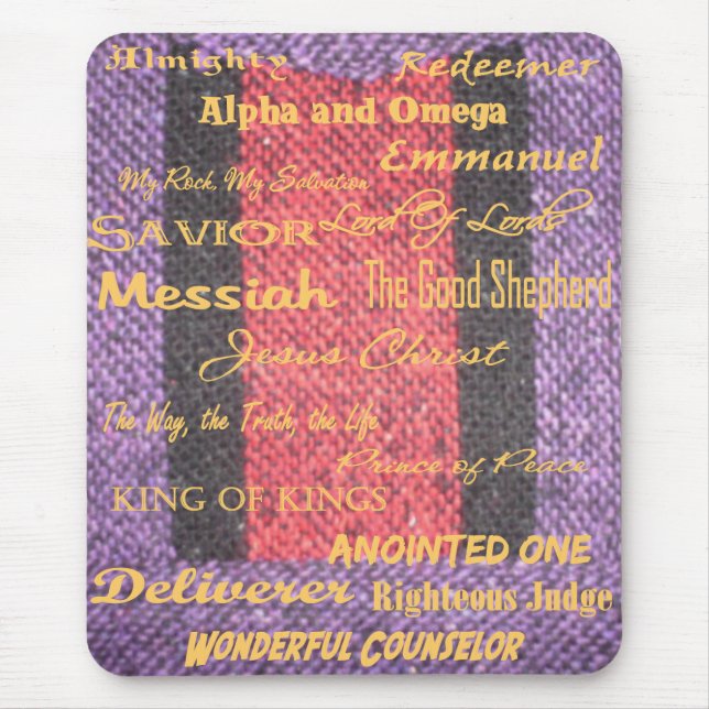 Mousepad no nome de Jesus… (Frente)