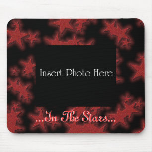 Mousepad No Pad Do Mouse De Quadro De Padrão Red Star