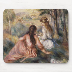 Mousepad No prado por Pierre-Auguste Renoir