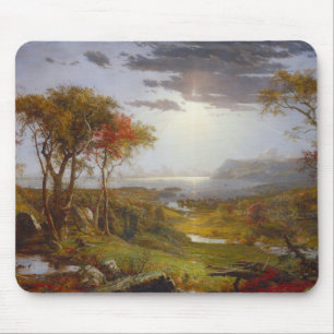 Mousepad No Rio Hudson, 1860 (óleo em canvas)