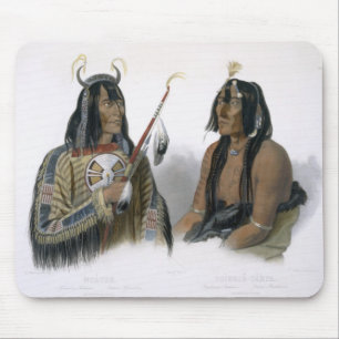 Mousepad Noapeh, um indiano de Assiniboin e Psihdja-Sahpa,