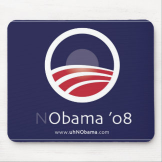 Mousepad NObama para o tapete do rato do presidente 08