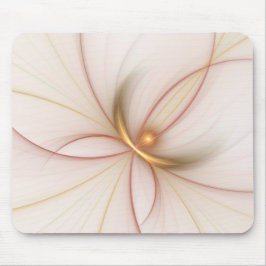 Mousepad Nobre Arte Fractal De Cobre E Dourada Abstrato mod