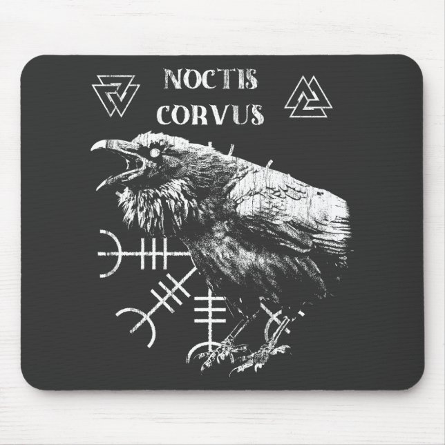 Mousepad Noctis Corvus - Oculto Design (Frente)