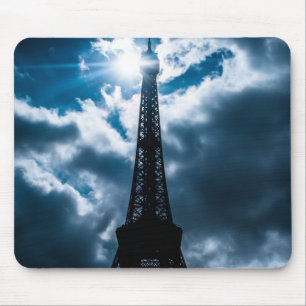 Mousepad Noite Azul da Torre Eiffel