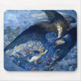 Mousepad Noite com seu trem de estrelas (Angel com Cherubs)