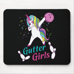 Mousepad Noite da Liga do Time de Boliche Unicórnio das Gut