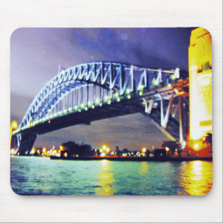 Mousepad noite da ponte de Sydney Harbor