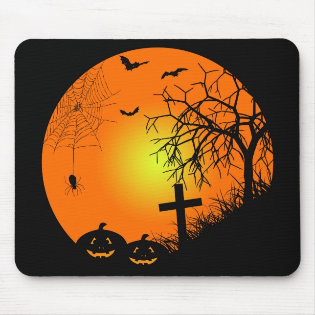 Mousepad Noite de Halloween (Frente)