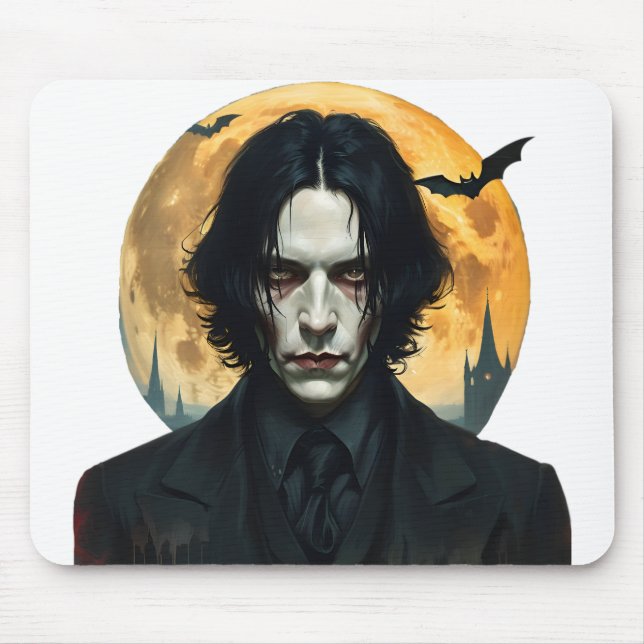 Mousepad Noite de Halloween - Ascensão de vampiro (Frente)