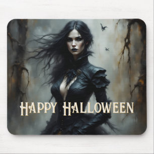 Mousepad Noite de Halloween Gótico de Mistério