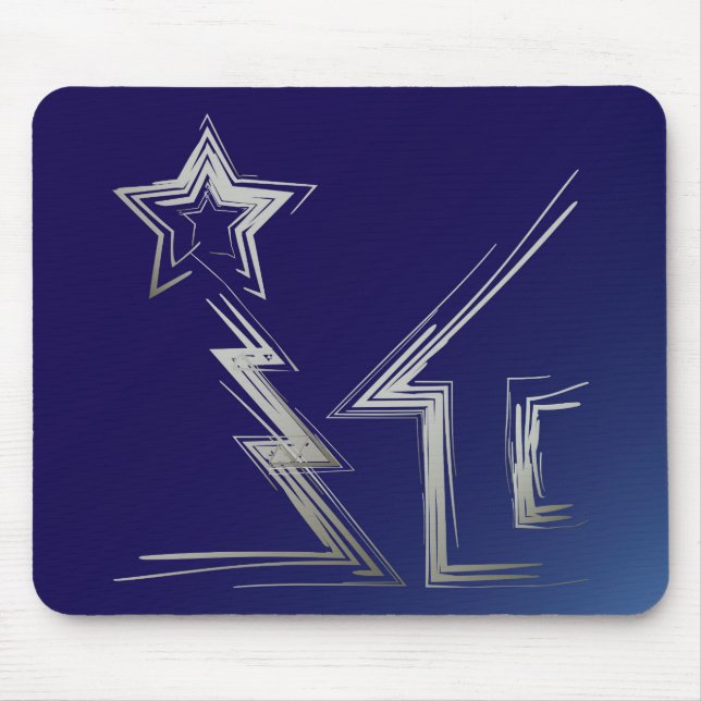 Mousepad Noite de Natal do Sapphire (Frente)