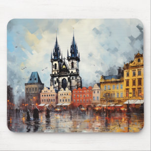 Mousepad Noite de Praga na República Checa