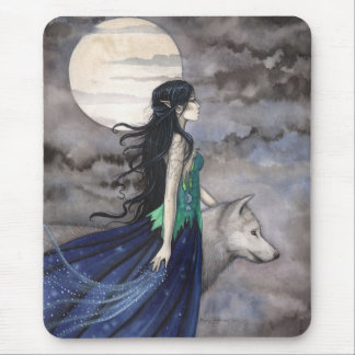 Mousepad Noite do Tampo de Rato da Fantasia Gótica