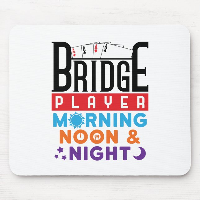 Mousepad Noite e Noite do Jogador de Ponte (Frente)