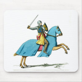 Mousepad noite em um cavalo