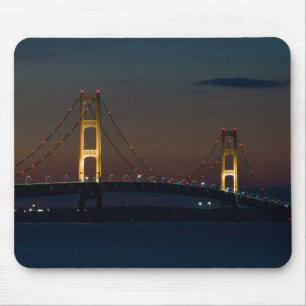 Mousepad Noite Na Ponte Mackinac