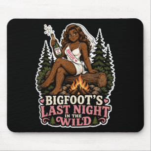Mousepad Noite passada Festa de Solteira Selvagem Pé Grande