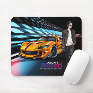 Mousepad Noite pela velocidade