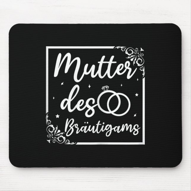 Mousepad Noiva Casamento Mãe do Noivo (Frente)
