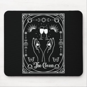 Mousepad Noiva de Covens Góticos e Bruxa Tarot Halloween So