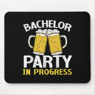 Mousepad Noiva Despedida Em Andamento Cerveja Casamento Noi