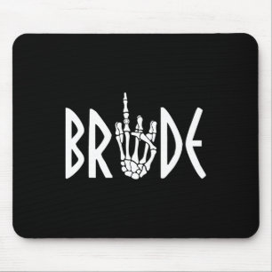 Mousepad Noiva Groom Skeleton Gothic Wedding Noivado Hal