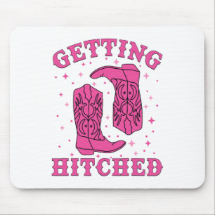 Mousepad Noiva Noivo Casamento Ocidental Despedida de Solte