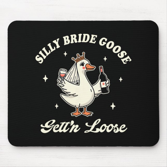 Mousepad Noiva Para Ser Bebendo De Casamento, Bobo Goose Ge (Frente)