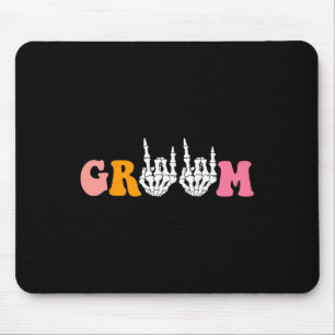Mousepad Noivo de Halloween Noiva Mão de Esqueleto Casament