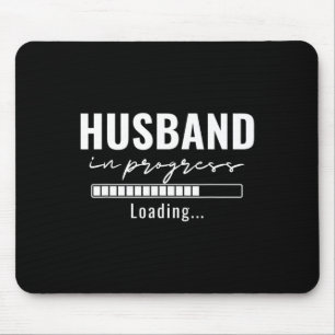Mousepad Noivo Em Andamento Anúncio De Engajamento