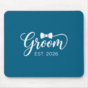 Mousepad Noivo est 2026 sr marido casado festa de casamento