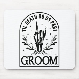 Mousepad Noivo Noiva Casamento Engajamento Casal de Hallowe