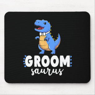 Mousepad Noivo Saurus Dinossauro Engajamento Casamento Casa