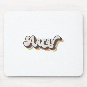 Mousepad Nome Aarav Nome Sobrenome Personalizado Aarav P