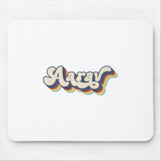 Mousepad Nome Aarav Nome Sobrenome Personalizado Aarav P