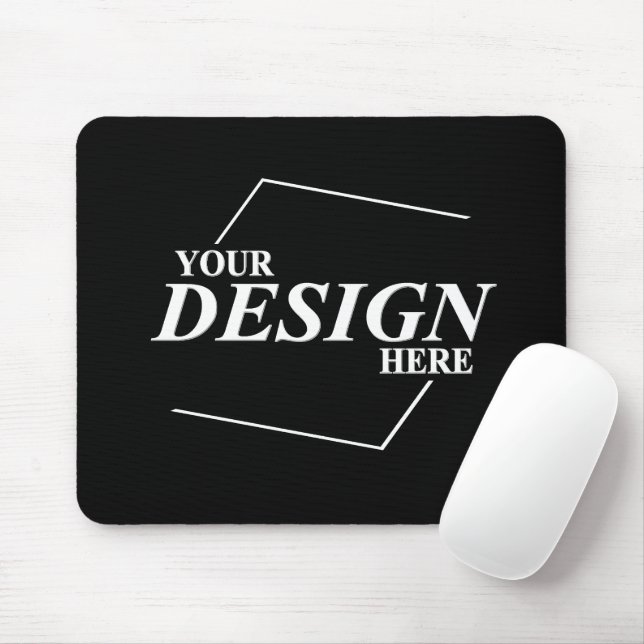 Mousepad Nome comercial da empresa Design (Com mouse)