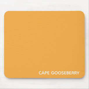 Mousepad Nome da cor amarela de Cape Gooseberry