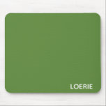 Mousepad nome da cor verde Loerie<br><div class="desc">nome da cor verde Loerie</div>