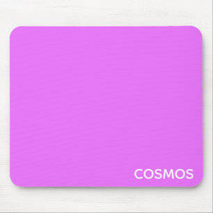 Mousepad Nome de cor roxa do Cosmos