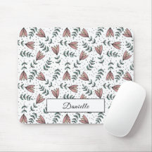 Nome de Padrão Floral Rosa Moderno