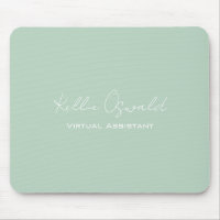 Nome do Monograma Assistente Virtual Leve Verde