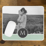 Mousepad Nome e Foto Personalizados da Casa Pastel Minimali<br><div class="desc">Nome e Foto Personalizados da Casa Pastel Minimalista</div>