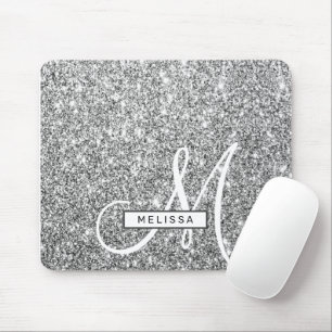 Mousepad Nome e Monograma Personalizados de Minigrama de Si