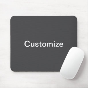 Mousepad Nome moderno e ousado editável, negócio ou marca e