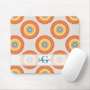 Mousepad Nome Personalizado Aegean Summer Radiant Dot Manda