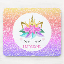 Nome Personalizado do Unicórnio Princesa Arco-Íris