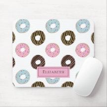 Nome Personalizado Rosquinha Cute Texto do Dente D