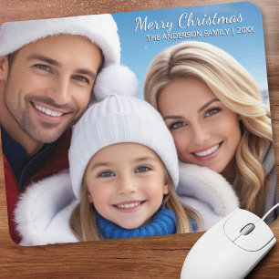 Mousepad Nome(s) da Foto Ano Natal Alegre Moderno e Persona