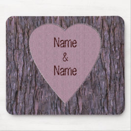 Mousepad Nomes personalizados gravados no teclado do mouse